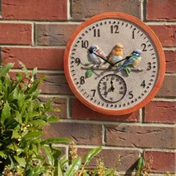 Smart Garden BirdWood Wall Clock