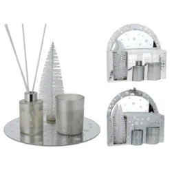 Fragrance Gift Set - White/Grey Designs
