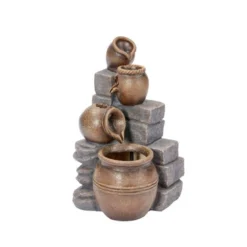 Pot Falls Hybrid Power Water Feature