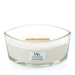 Woodwick White Tea And Jasmine Ellipse
