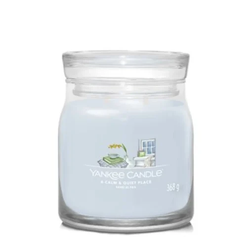 Yankee Candle Signature Medium Jar A Calm & Quiet Place 3 Yankee Candle Signature Medium Jar A Calm & Quiet Place -Garden Decoration Shop CANSCE2327 02670.1677746320