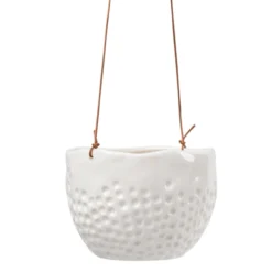 Burgon & Ball Dot Ceramic Hanging Plant Pot