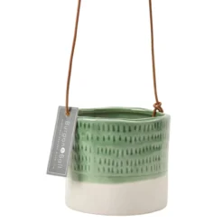Burgon & Ball Pie Crust Ceramic Hanging Plant Pot