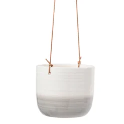 Burgon & Ball Ripple Ceramic Hanging Plant Pot