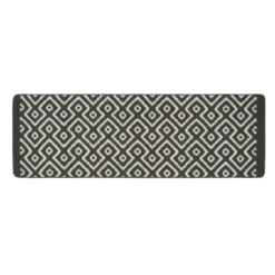 Geo Charcoal Rug 65 X 150cm