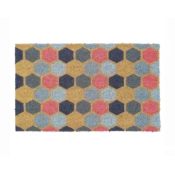 Geo Hexagon Rug 45 X 75cm