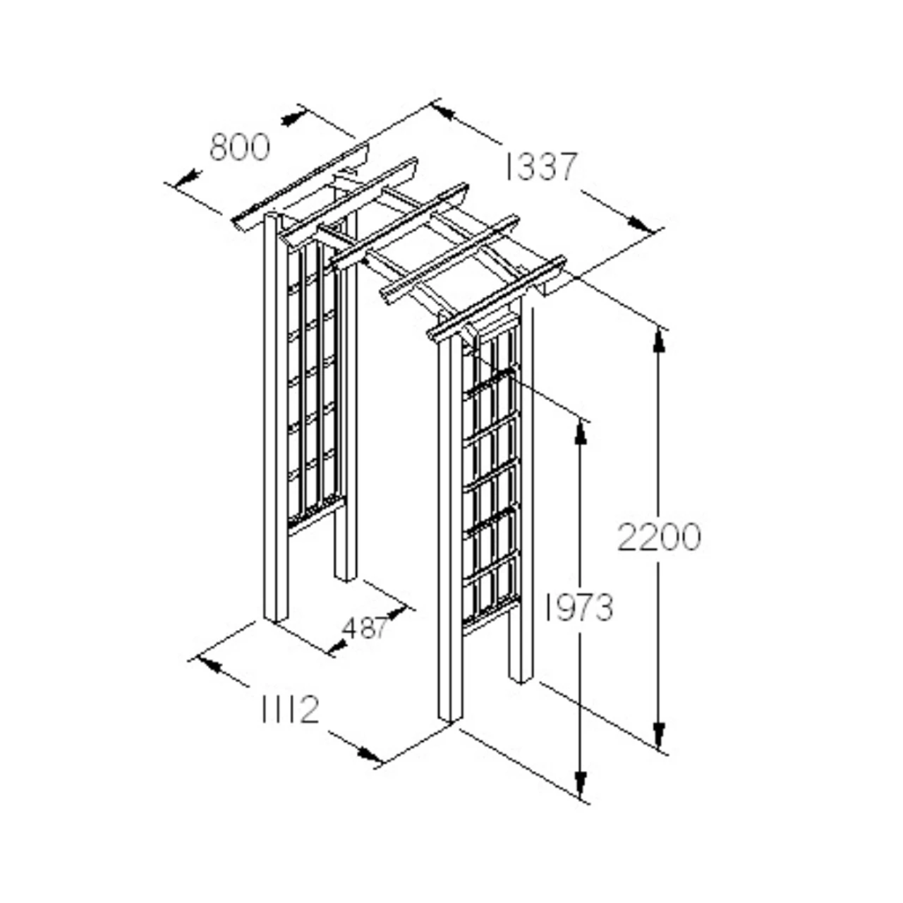 Forest Ryeford Arch 4 Forest Ryeford Arch - Image 2