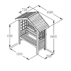 Forest Cadiz Arbour -Garden Decoration Shop New Project65 85994.1679656819