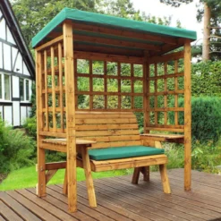 Wentworth Two Seater Arbour Green