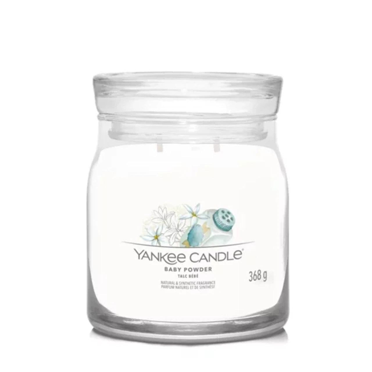 Yankee Candle Signature Medium Jar Baby Powder 3 Yankee Candle Signature Medium Jar Baby Powder