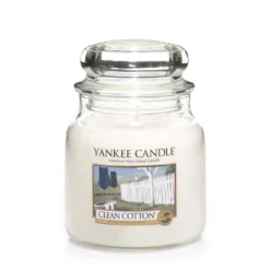 Yankee Candle Clean Cotton - Medium Jar