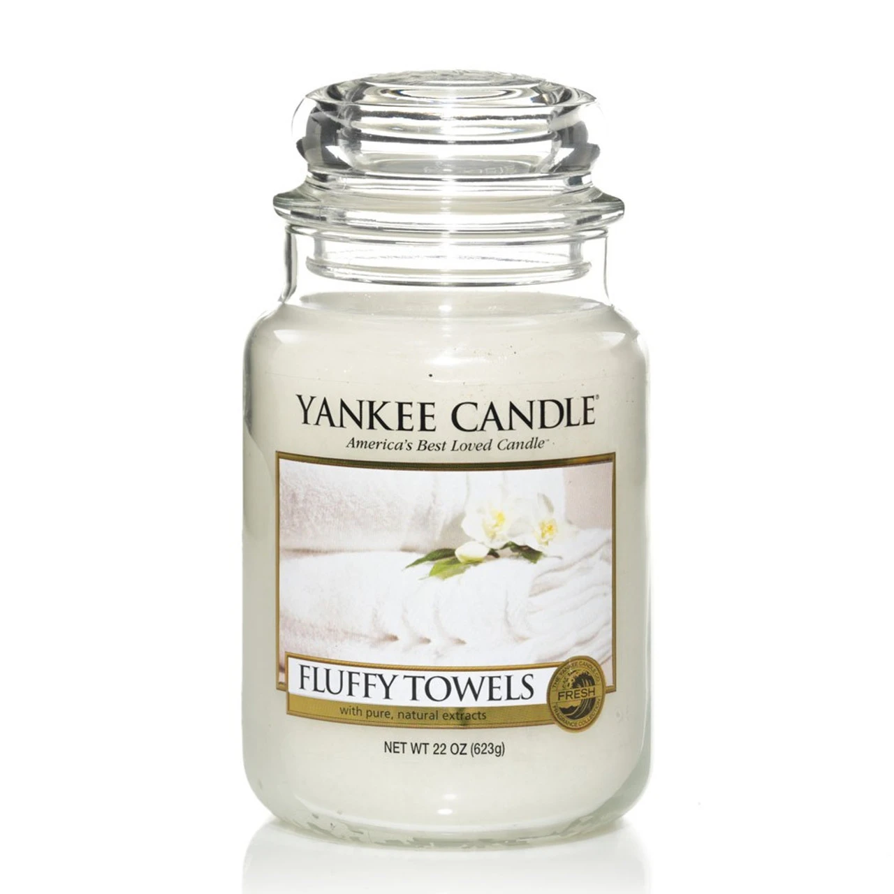 Yankee Candle Fluffy Towels - Large Jar 3 Yankee Candle Fluffy Towels - Large Jar