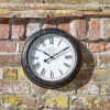 Biarritz 12" Wall Clock - Black 1 Biarritz 12" Wall Clock - Black -Garden Decoration Shop gagclo0010 2 1 76062.1665133258