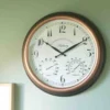 Smart Garden Astbury Wall Clock & Thermometer 15" -Garden Decoration Shop gagclo0011 3 58885.1665133258