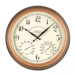 Smart Garden Astbury Wall Clock & Thermometer 15" -Garden Decoration Shop gagclo0011 4 85499.1662991364