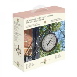 Marylebone Station Wall Clock And Thermometer 8in -Garden Decoration Shop gagclo0025 5 74338.1662991367