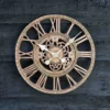 Smart Garden Newby Mechanical Wall Clock - Bronze -Garden Decoration Shop gagclo0026 63676.1665133259