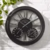 Exeter Wall Clock And Thermometer 15" -Garden Decoration Shop gagclo0033 2 49065.1665133259