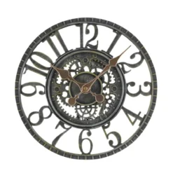 Newby Mechanical Wall Clock - Verdigris