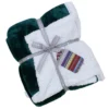 Lux Sherpa Fleece Throw Teal - Teal / 127 X 152cm