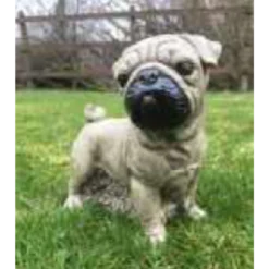 Border Stoneware Pug