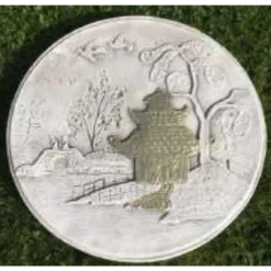 Border Stoneware Willow Stepping Stone