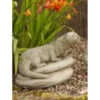 Border Stoneware Otter On Rock -Garden Decoration Shop new project 1094 74703.1665133550