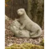 Border Stoneware Otter On Log -Garden Decoration Shop new project 1095 49366.1665133551