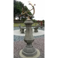 Border Stoneware Large Roman Armillary