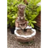 Border Stoneware Otter Wilderness Self-contained Water Feature -Garden Decoration Shop new project 532 75209.1665133581