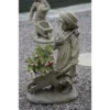 Border Stoneware Girl And Barrow -Garden Decoration Shop new project 565 57256.1665133566