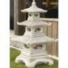 Border Stoneware 3 Tier Pagoda -Garden Decoration Shop new project 583 86162.1665133538