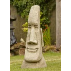 Border Stoneware Medium Easter Island Head
