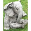 Border Stoneware Medium Sitting Elephant -Garden Decoration Shop new project 733 83374.1665133536