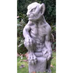 Border Stoneware Gargoyle On Base