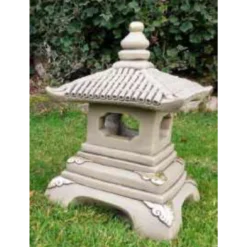 Border Stoneware 1 Tier Pagoda