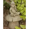 Border Stoneware Pixie Sitting On Mushroom -Garden Decoration Shop new project 823 15438.1665133538