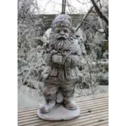 Border Stoneware Standing Santa