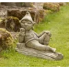 Border Stoneware Pixie On Log -Garden Decoration Shop new project 920 50682.1665133558