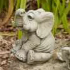 Border Stoneware Small Sitting Elephant