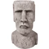 Willow Stone Easter Island Planter Antique Grey Medium -Garden Decoration Shop st053ag 9097 07897.1665133544