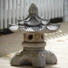 Border Stoneware Double Top Pagoda -Garden Decoration Shop stogar2739 42269.1665133569