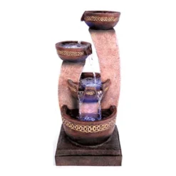 Azure Columns With LED's