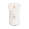 WoodWick Ww Large Jar White Teak -Garden Decoration Shop woodwick large white teak 93803.1665133204